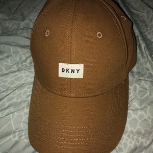 DKNY Tan Dad Cap